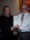 Marion Kenyon (Triarom) and Barry Butler (Vice Chair)